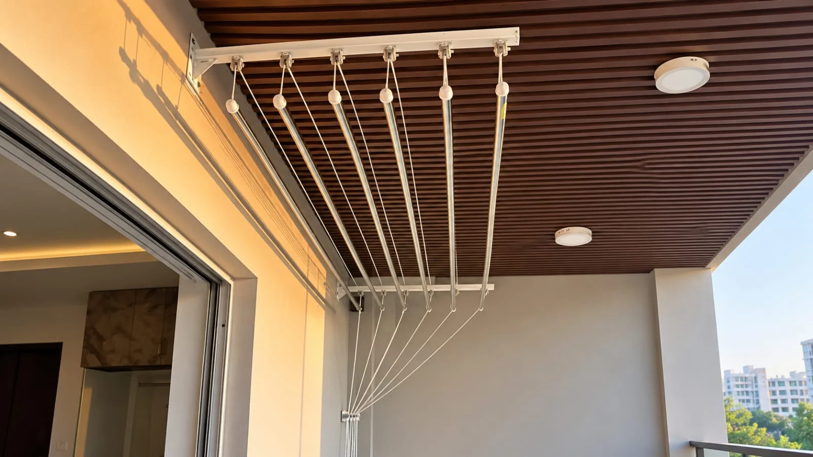 Beam mounted cloth hangers in Hyderabad