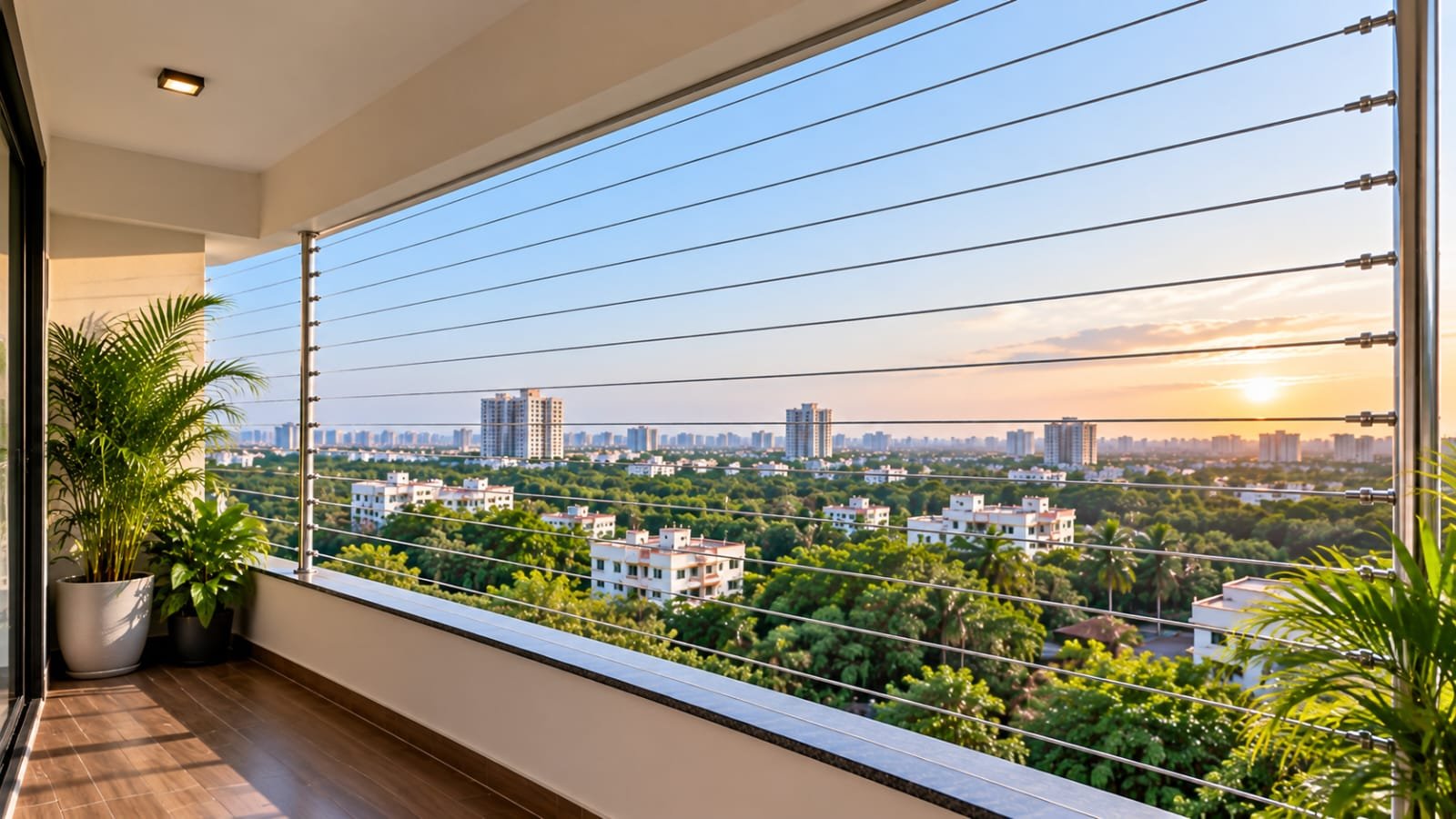 Horizontal invisible grills in Hyderabad