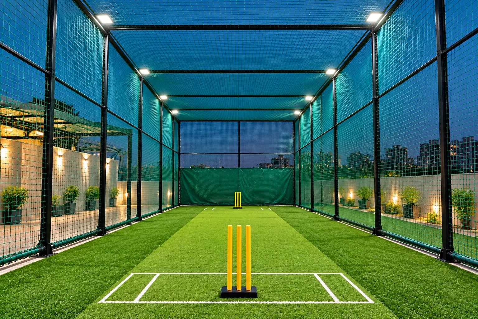 Box cricket nets installation in Hyderabad