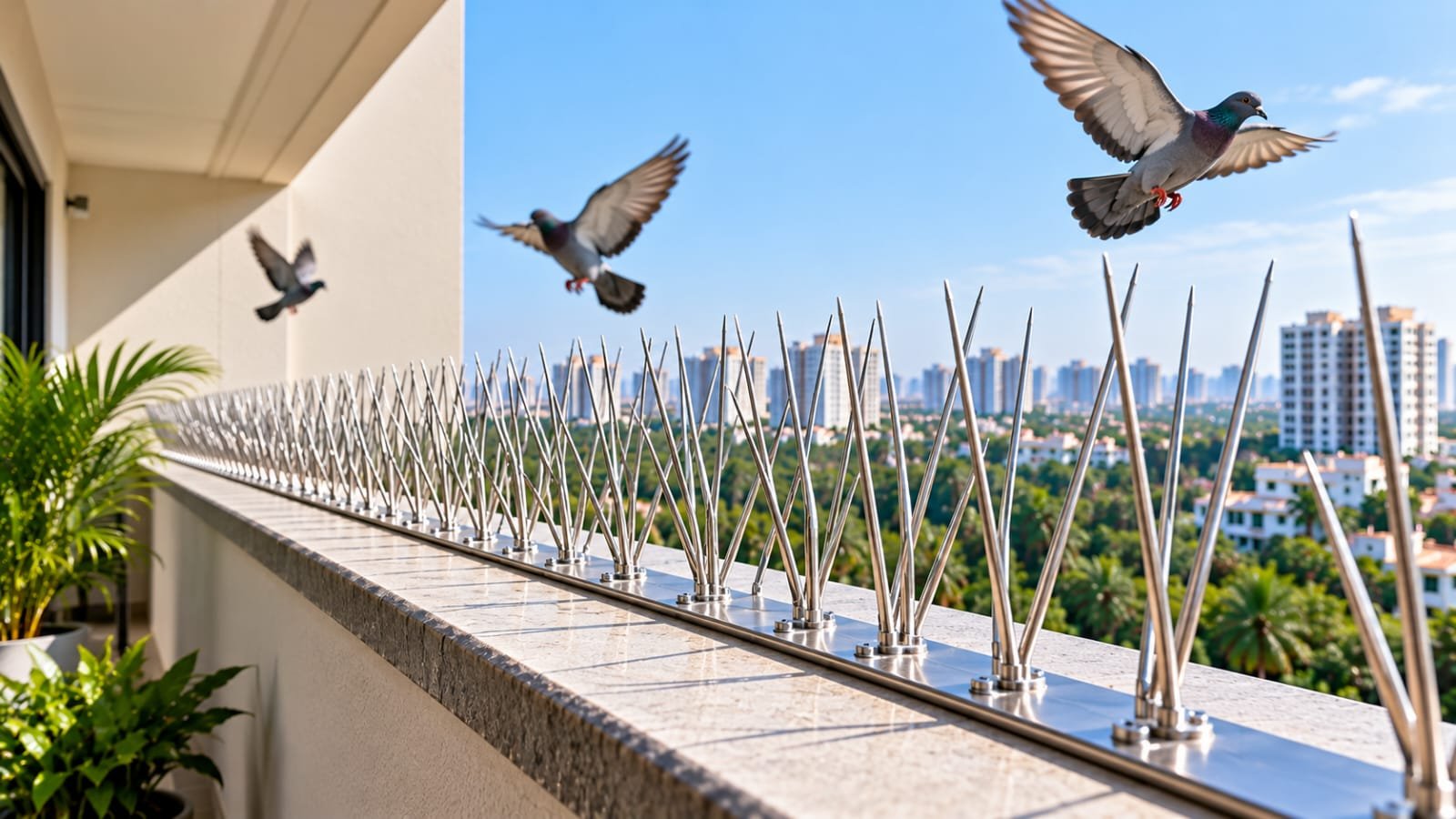 Bird spikes installation in Hyderabad