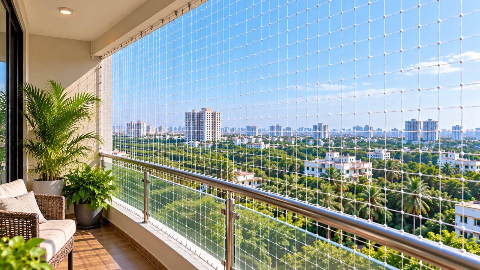 Balcony safety nets in Hyderabad